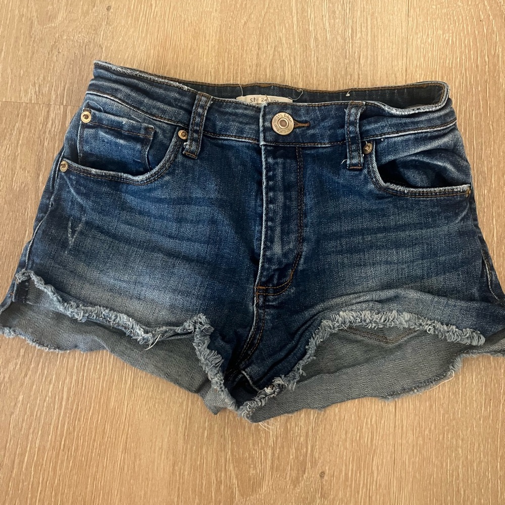 STS Blue Dark Wash Jean Shorts